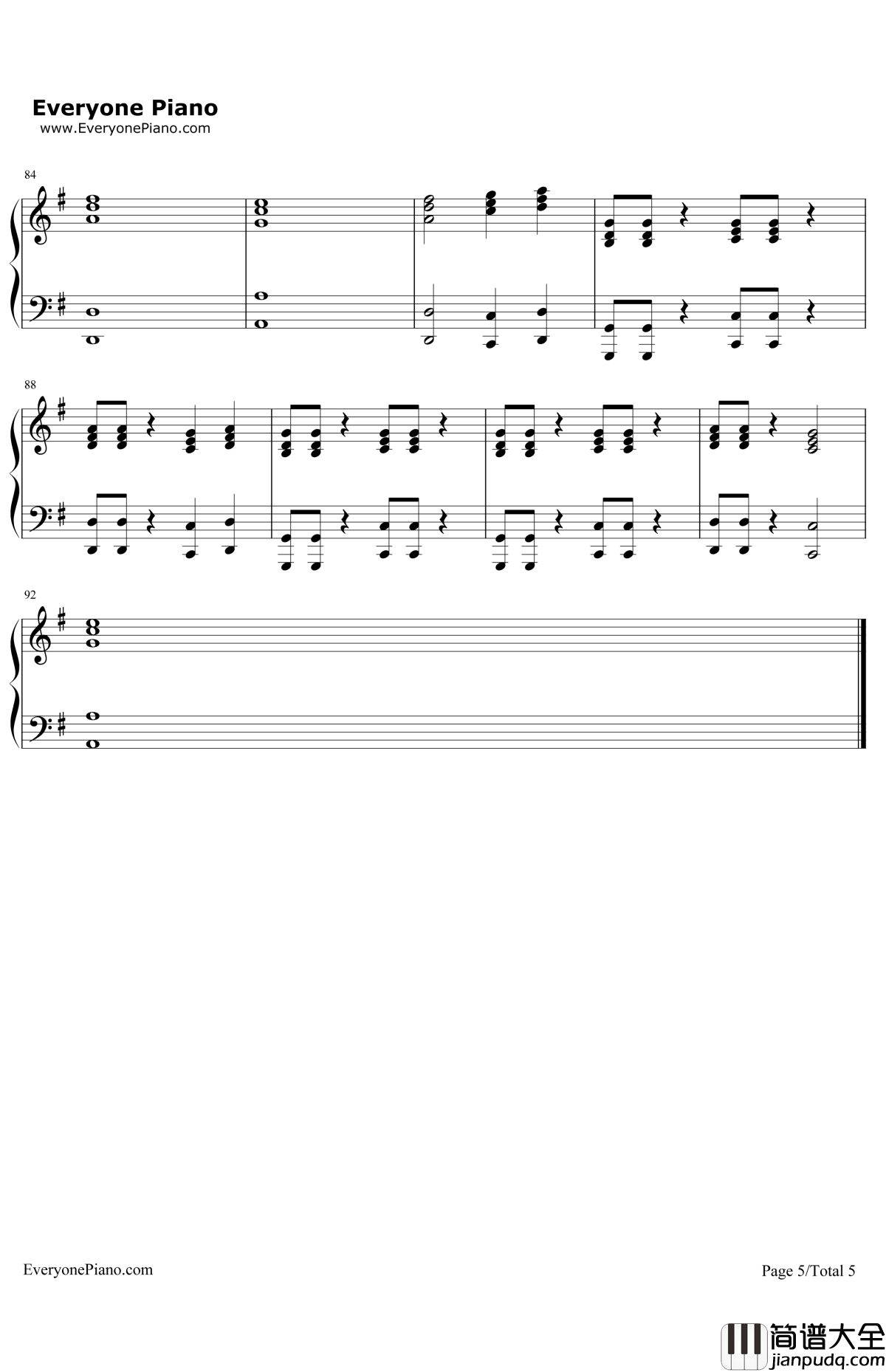 HereIGoAgain钢琴谱_Whitesnake