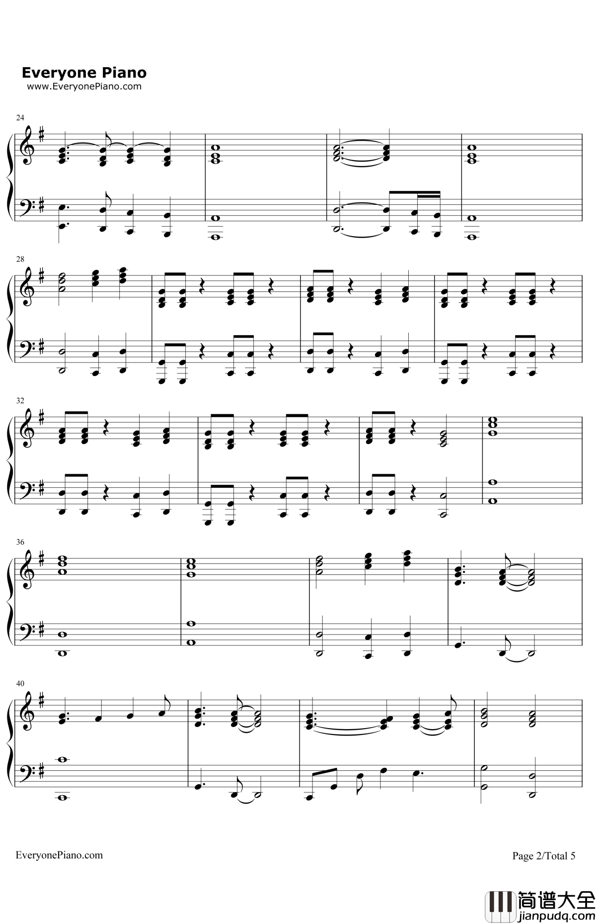 HereIGoAgain钢琴谱_Whitesnake