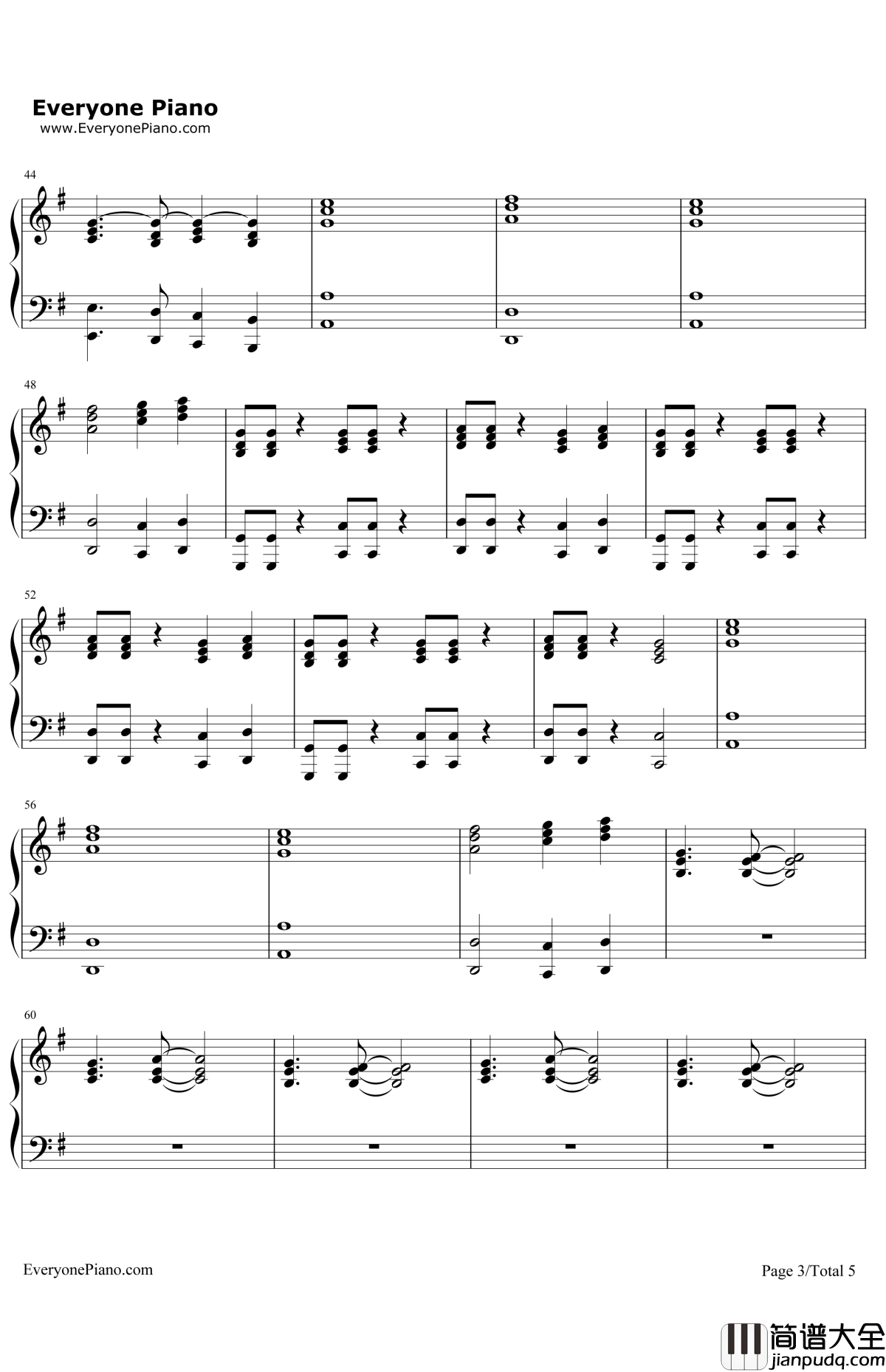 HereIGoAgain钢琴谱_Whitesnake