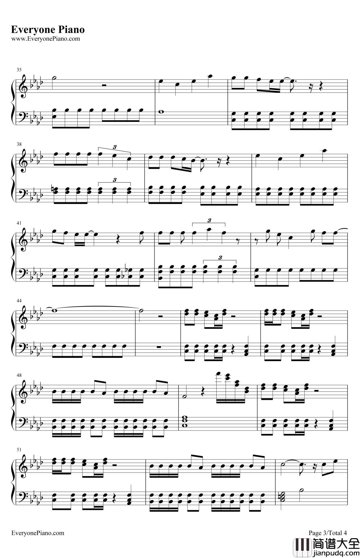 七龙珠主题曲钢琴谱_鸟山明