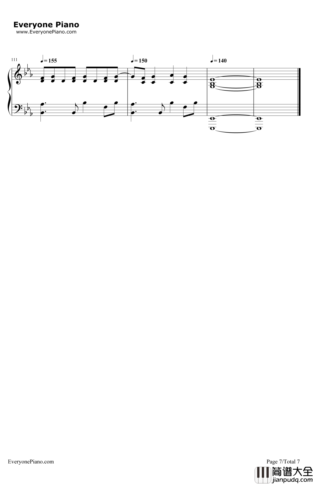 EverybodyTalks钢琴谱_NeonTrees