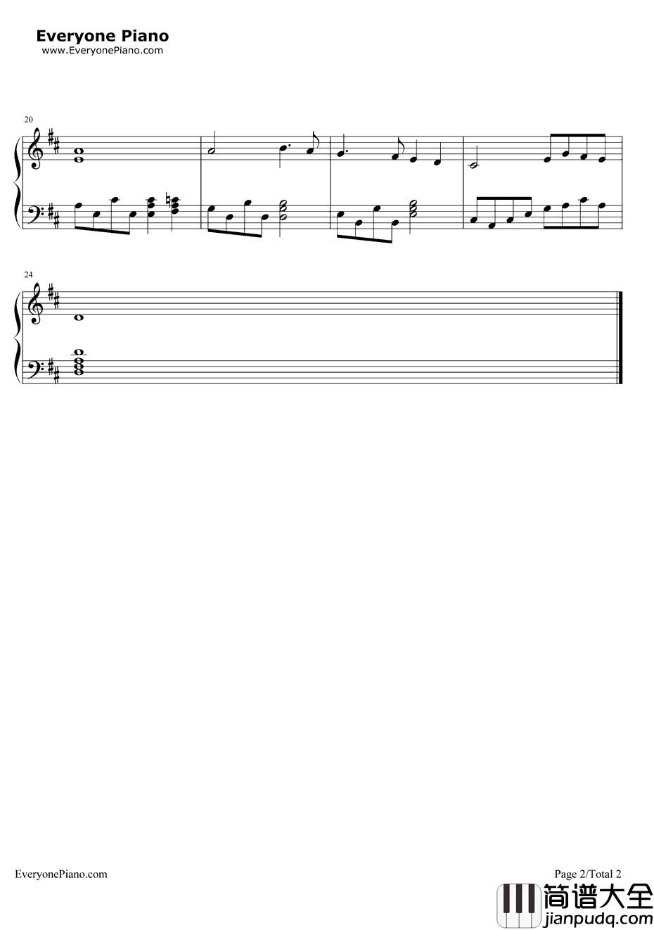 夕阳红钢琴谱_佟铁鑫