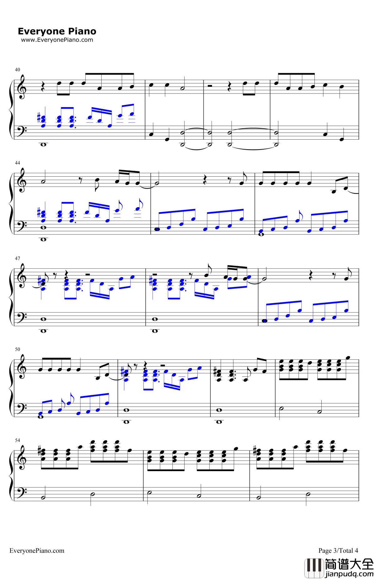 Lost钢琴谱_Coldplay