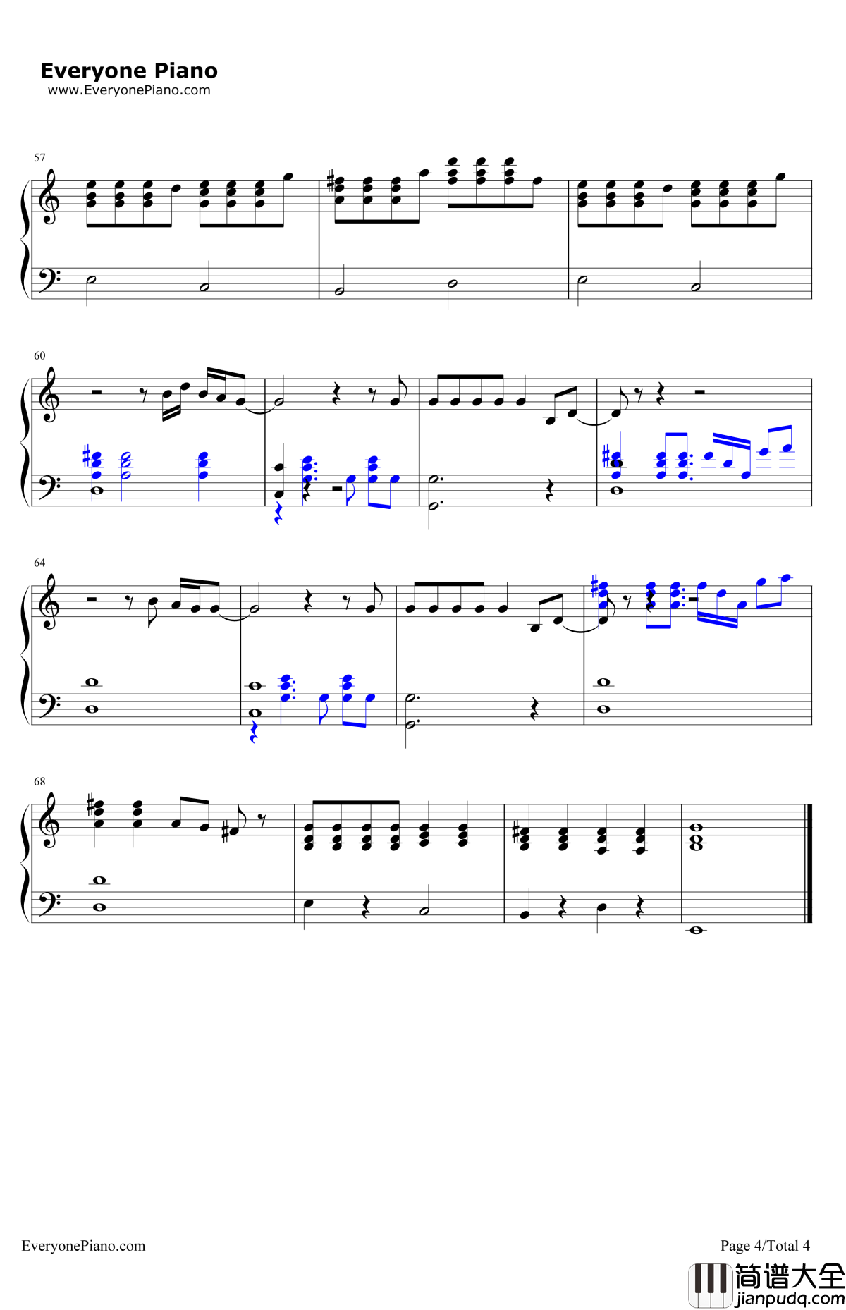 Lost钢琴谱_Coldplay