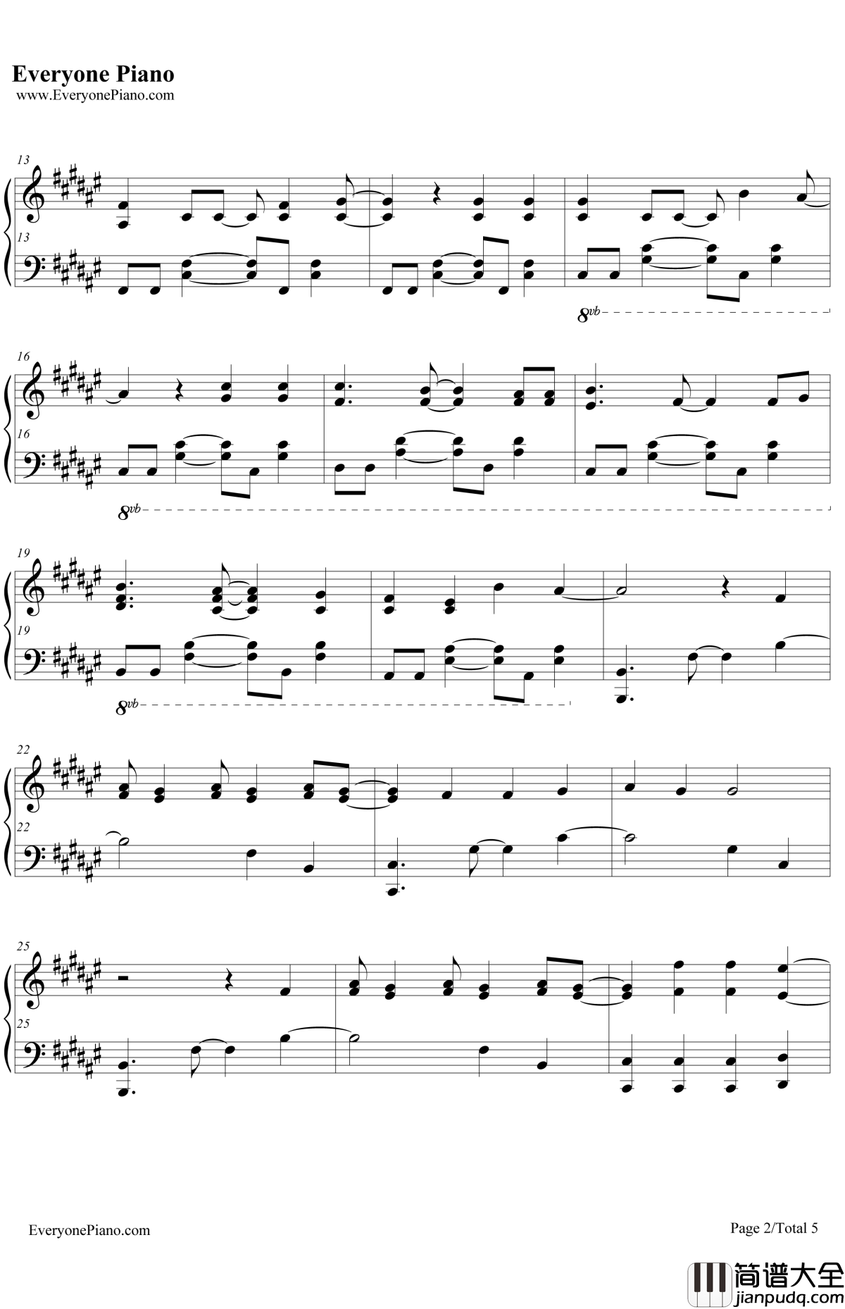 イマジネーション钢琴谱_SPYAIR_Imagination_排球少年OP1