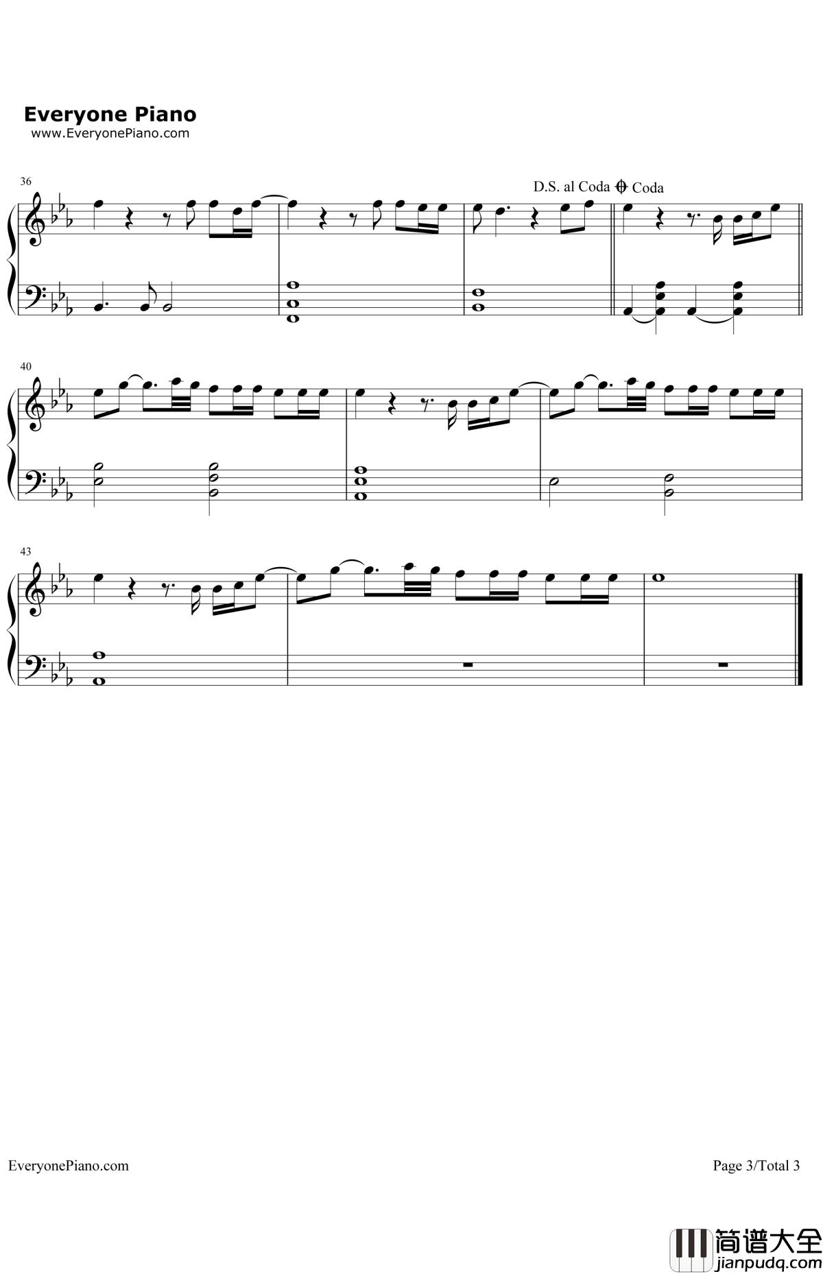 LifeforRent钢琴谱_Dido