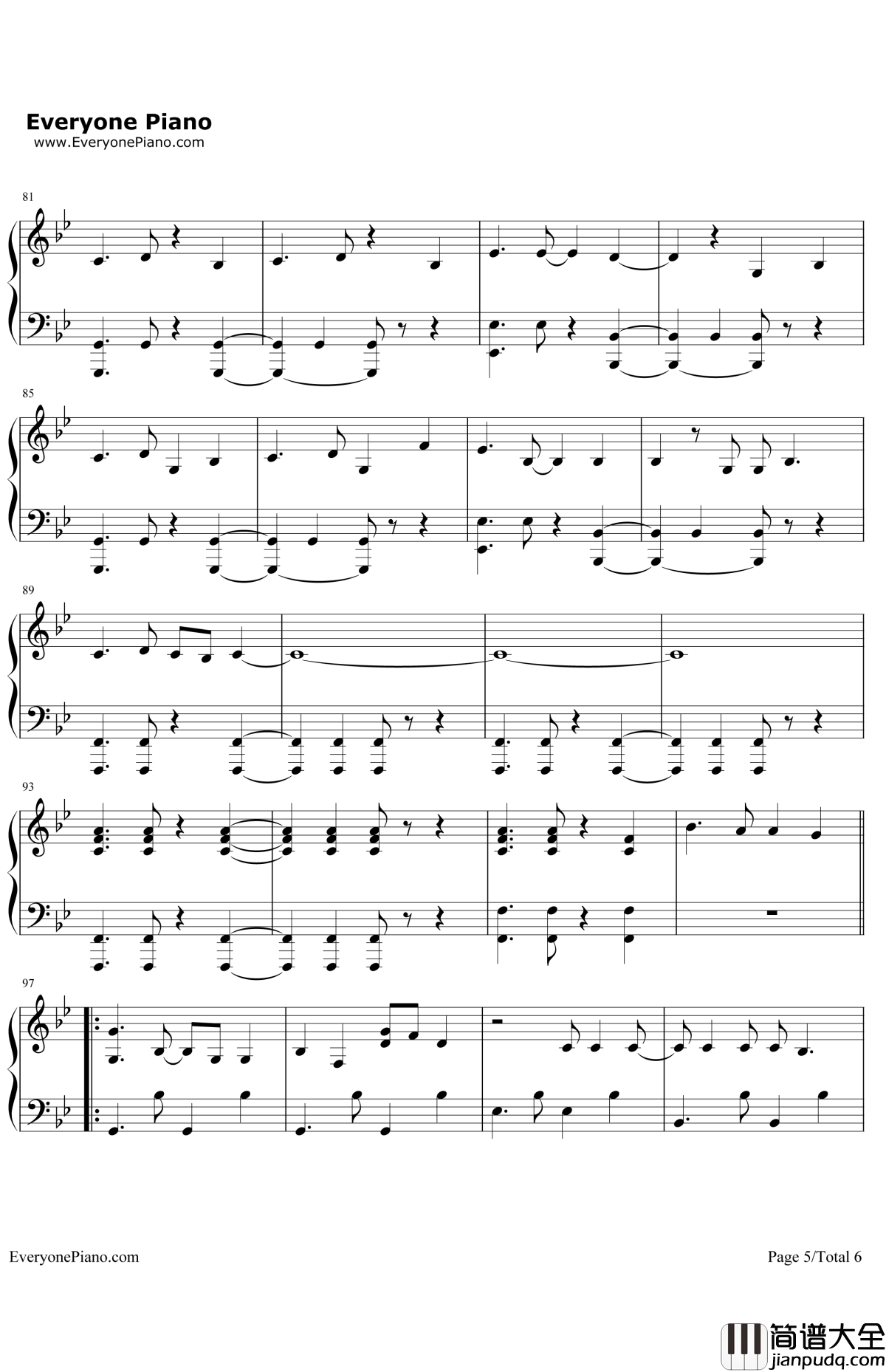 Can'tStopDancin'钢琴谱_BeckyG