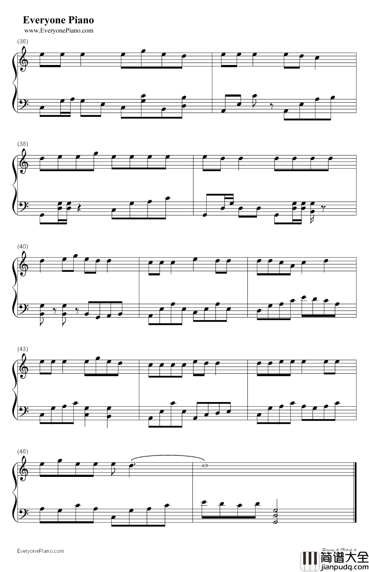 大悲咒钢琴谱_佛教音乐