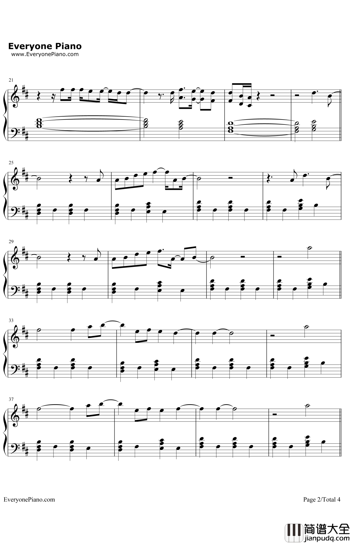 WhatIDidforLove钢琴谱_DavidGuetta