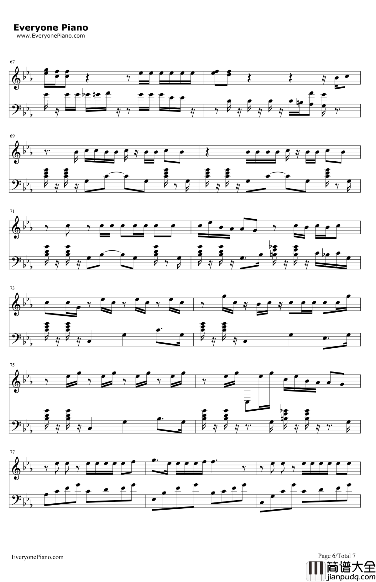 WorthIt钢琴谱_FifthHarmony