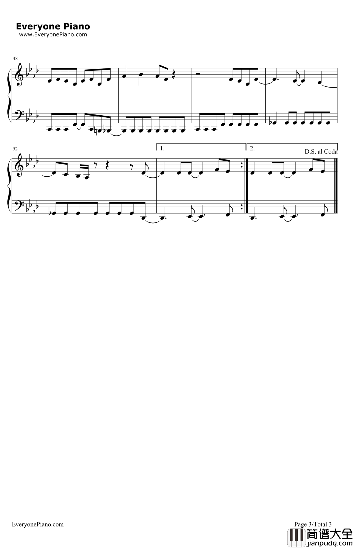 EasyLover钢琴谱_PhilipBailey&PhilCollins