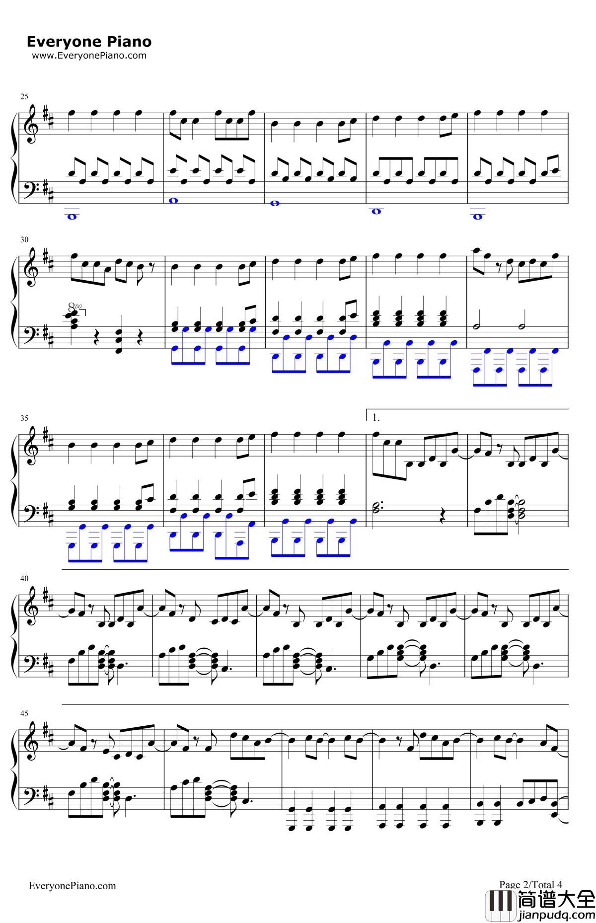 BeautifulNow钢琴谱_Zedd