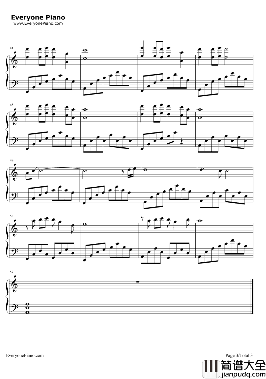 落花钢琴谱_林心如_落花