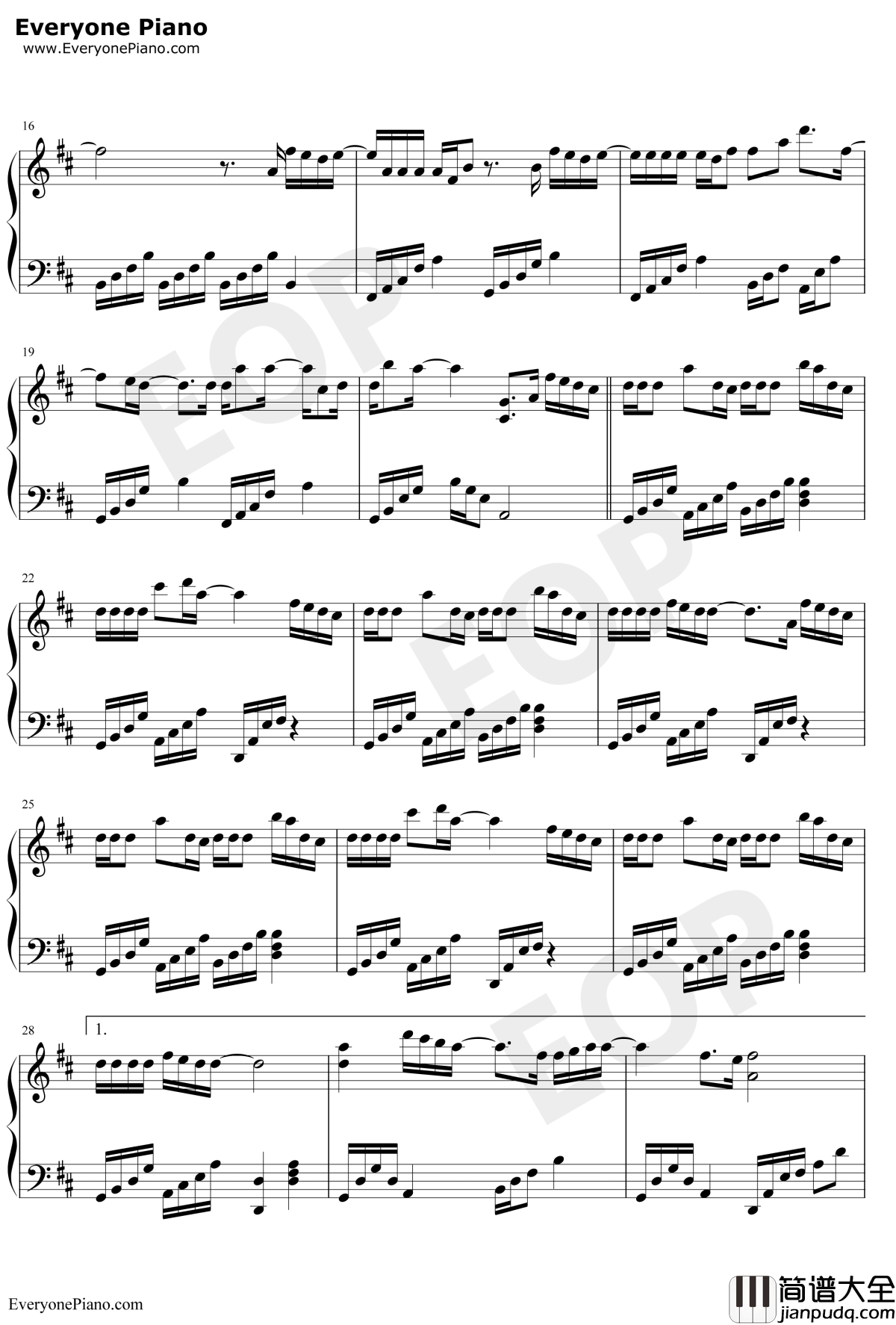 如果的事钢琴谱_范玮琪/张韶涵