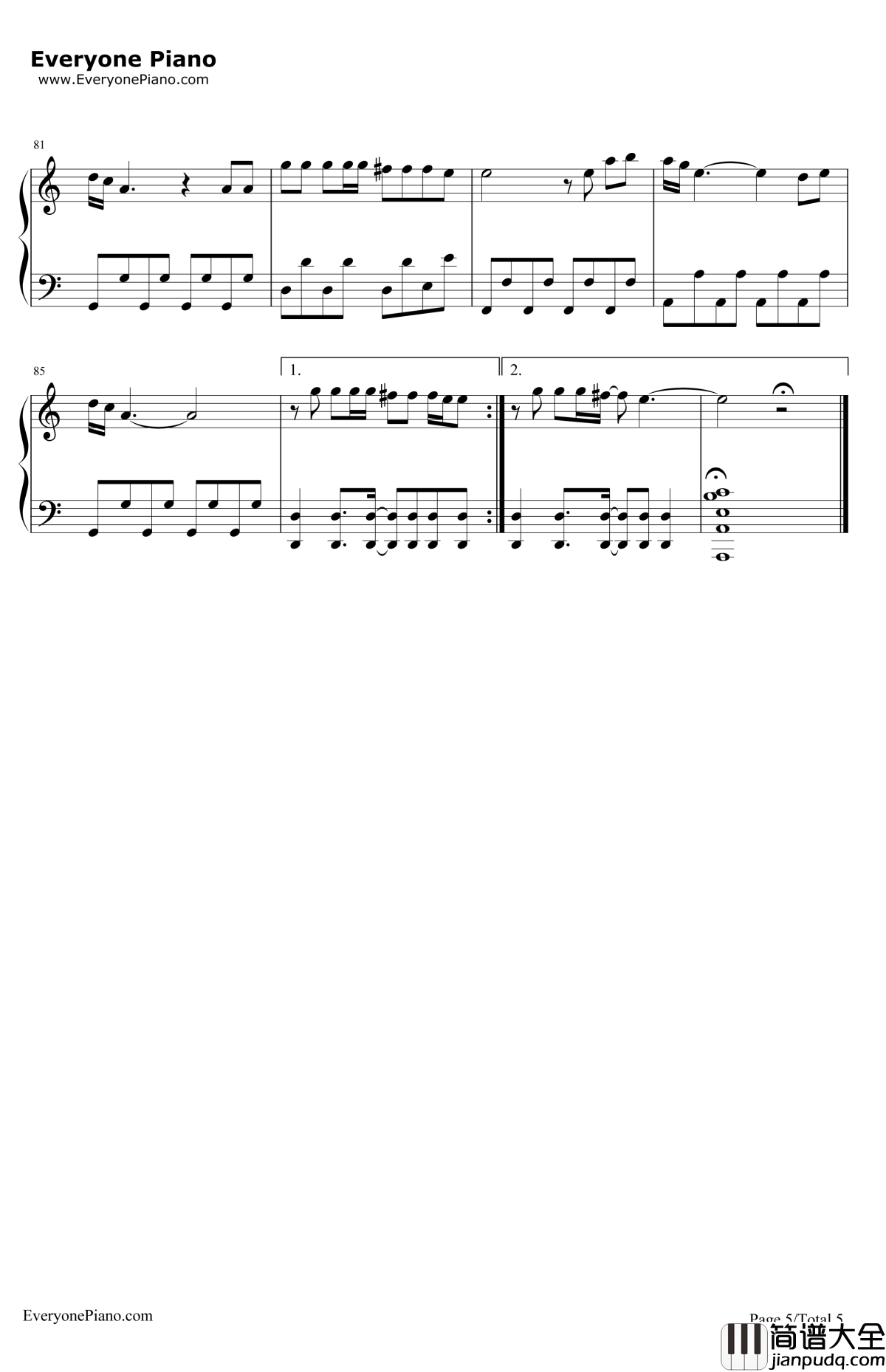 Heroes钢琴谱_MånsZelmerlöw