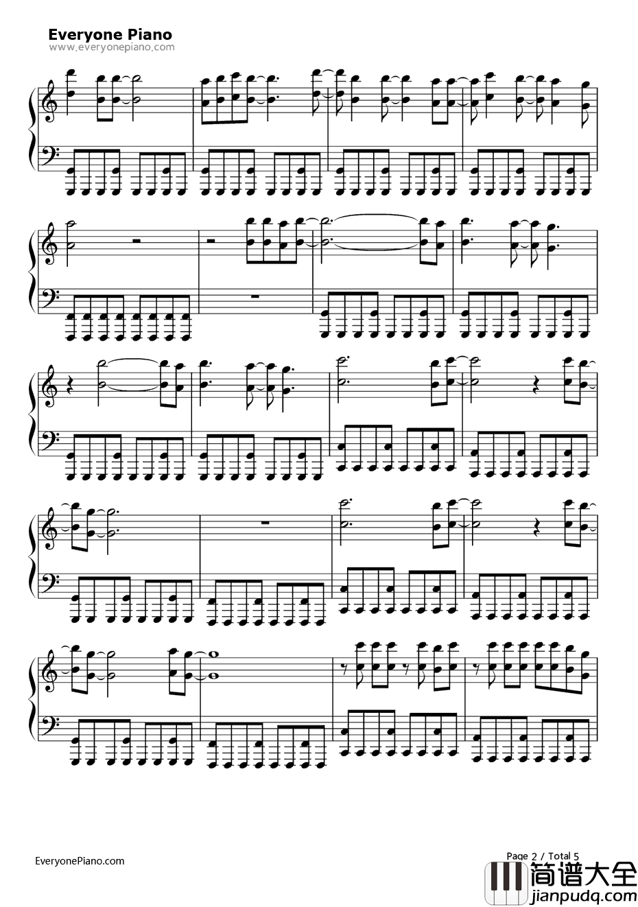 Alice钢琴谱_AvrilLavigne_爱丽丝_爱丽丝梦游仙境片尾曲