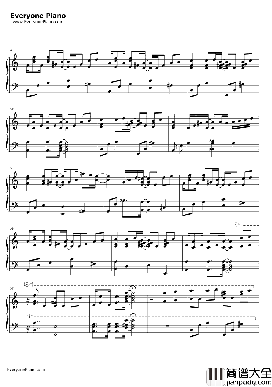 贝多芬病毒钢琴谱_贝多芬