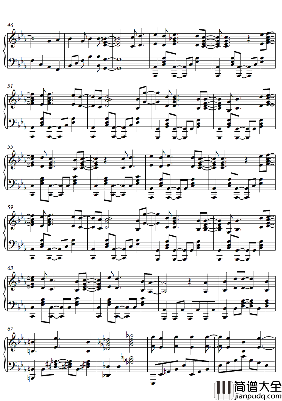 HelloWorld钢琴谱_BumpofChicken_血界战线OP