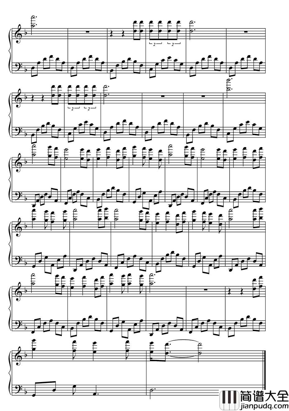 From_the_Inside钢琴谱_LinkinPark