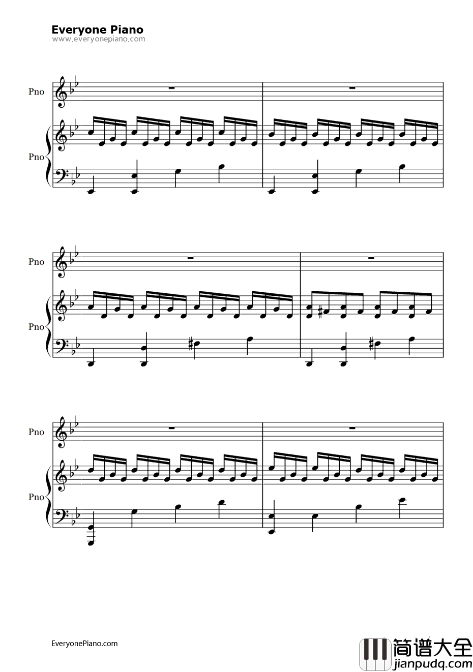 I_Need_a_Doctor钢琴谱_Dr.Dre