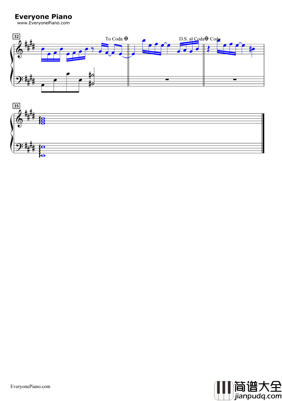 剩下的盛夏钢琴谱_TFBOYS