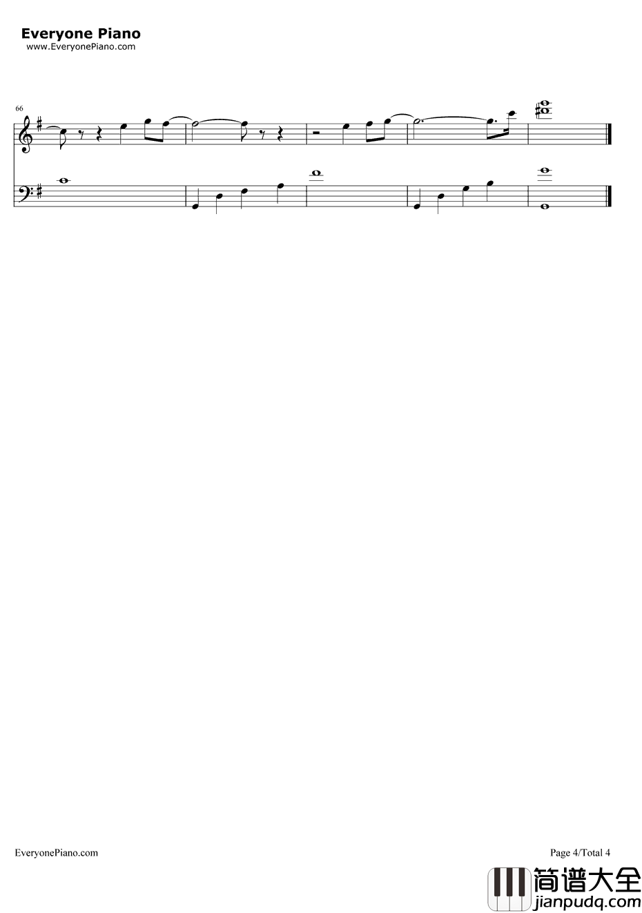 雪之华钢琴谱_朴孝信_对不起我爱你主题曲