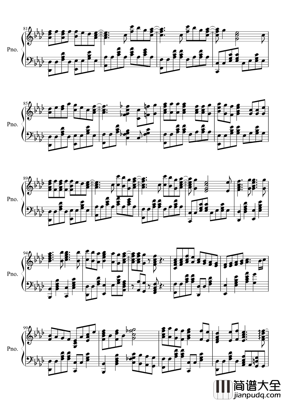 微热からMystery钢琴谱_LilyWhite_LoveLiveOST