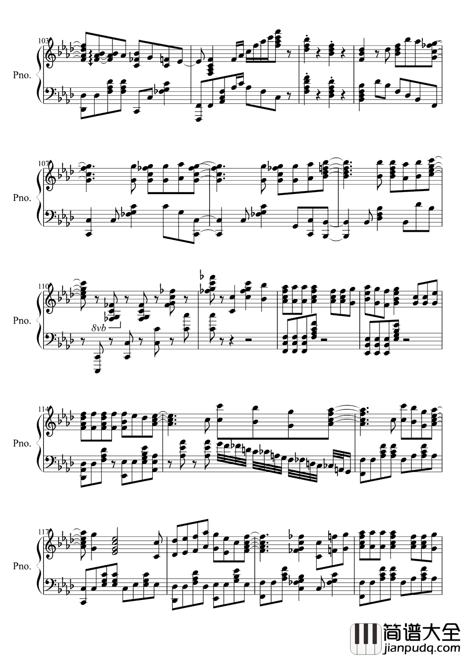 微热からMystery钢琴谱_LilyWhite_LoveLiveOST