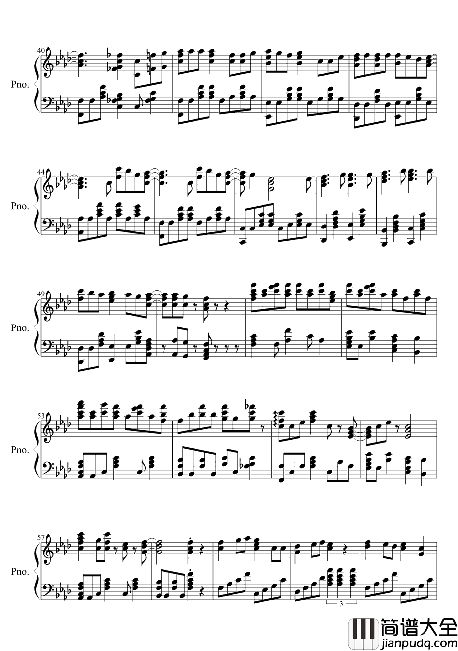 微热からMystery钢琴谱_LilyWhite_LoveLiveOST