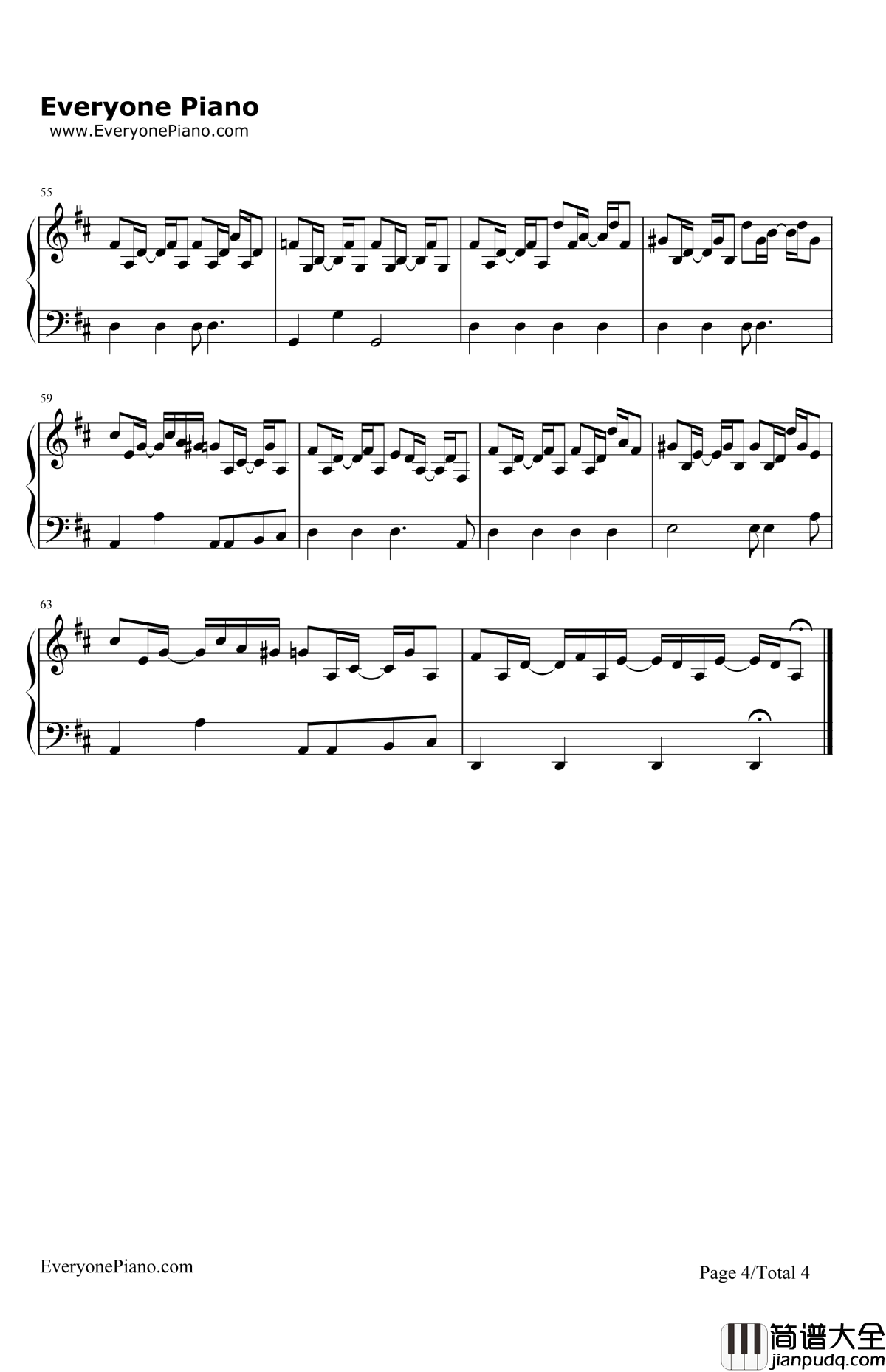 BrainDamage钢琴谱_PinkFloyd