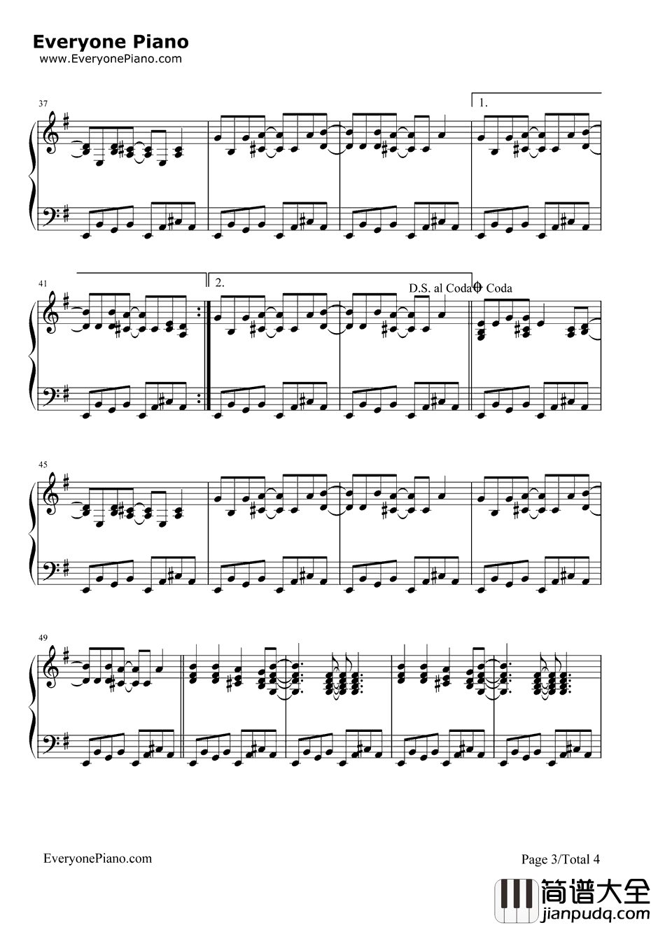 Riders_on_the_Storm钢琴谱_TheDoors