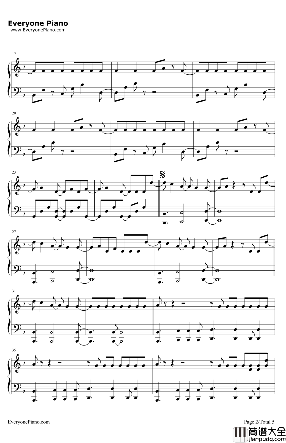 OnMyMind钢琴谱_EllieGoulding