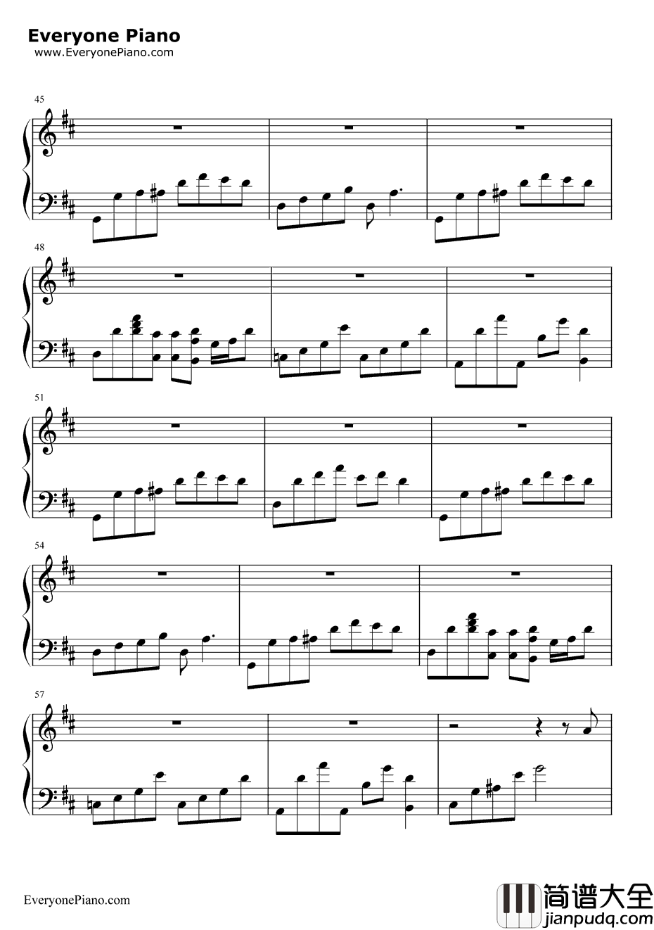 旋木钢琴谱_王菲