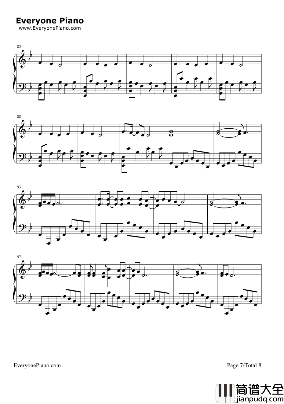 ChopSuey钢琴谱_SystemofaDown