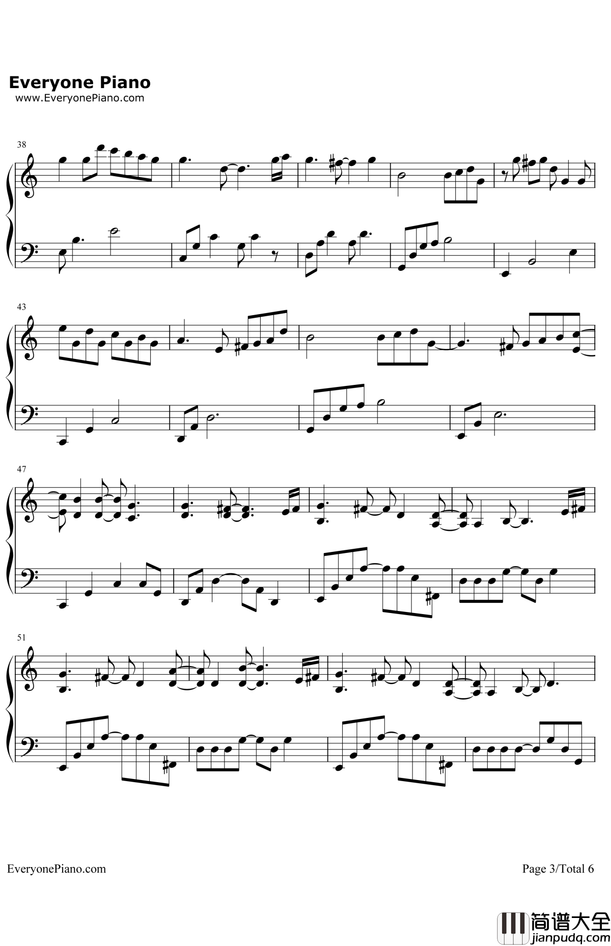 HandInHand钢琴谱_SteveHaun