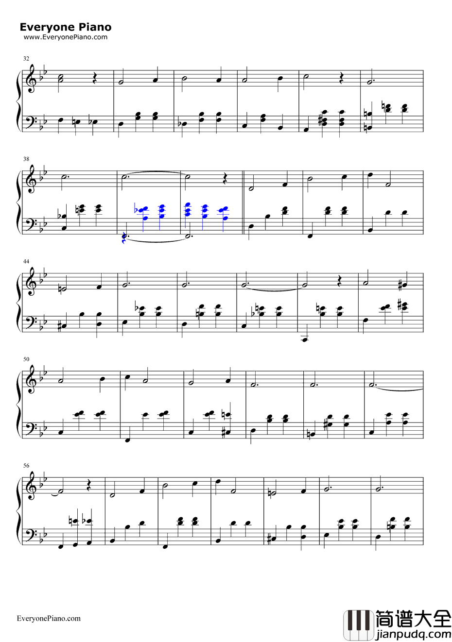 LetMeCallYouSweetheart钢琴谱