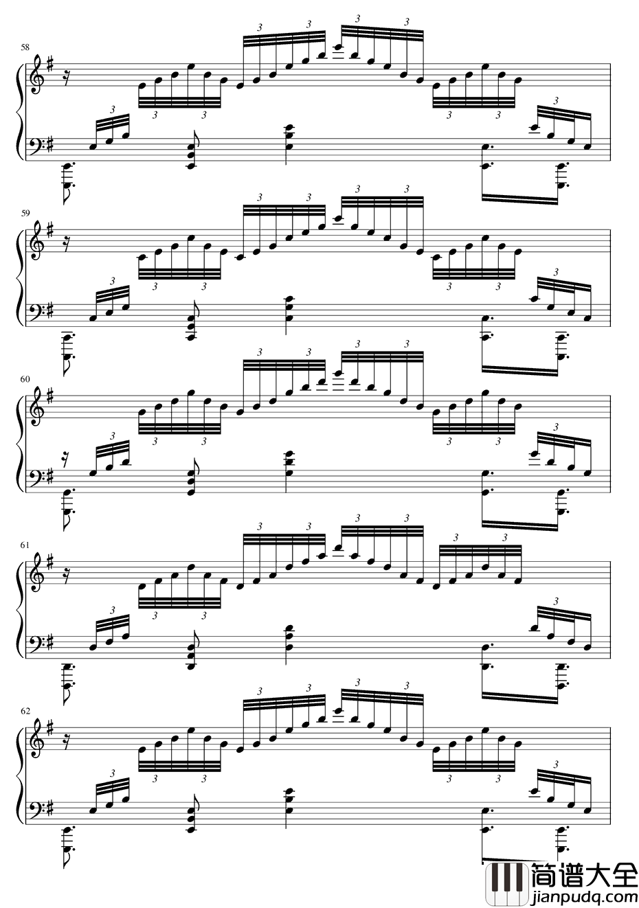 君の文字钢琴谱_熊木杏里_CharlotteED