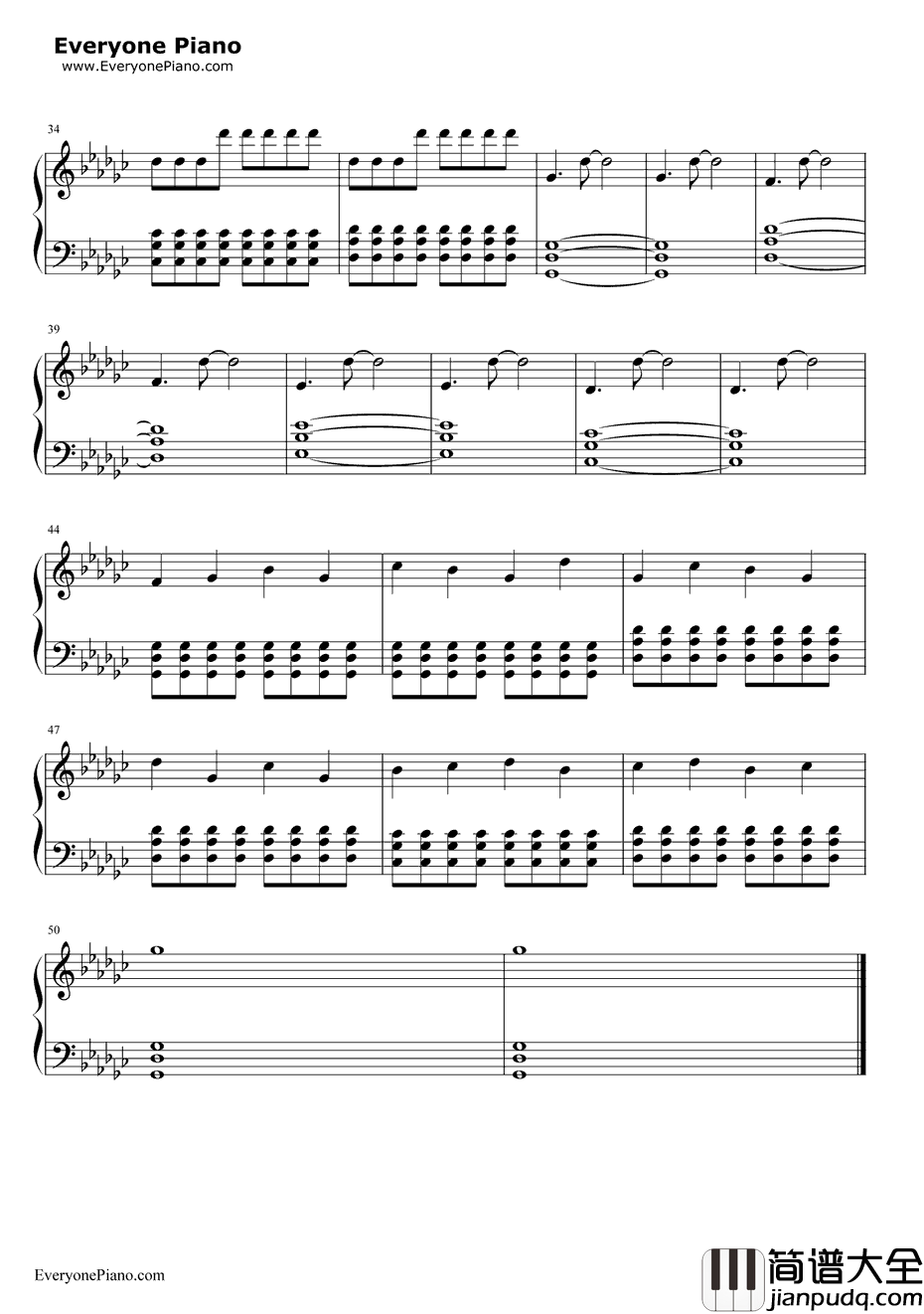 ThisIsWar钢琴谱_30SecondstoMars