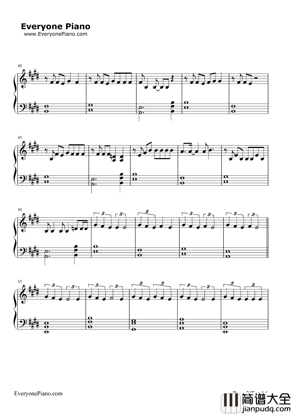 GoodGirls钢琴谱_5SecondsofSummer