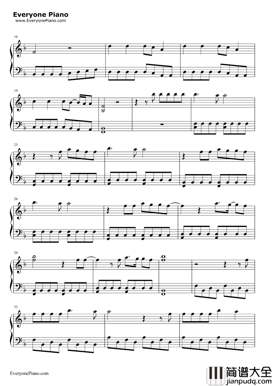 WreckingBall钢琴谱_麦莉·赛勒斯MileyCyrus