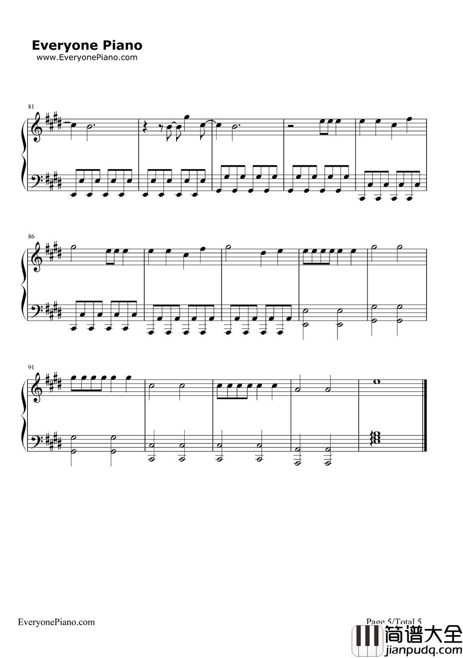 WeCan'tStop钢琴谱_MileyCyrus