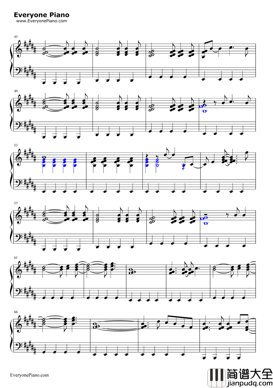 Don'tLetItBreakYourHeart钢琴谱_Coldplay