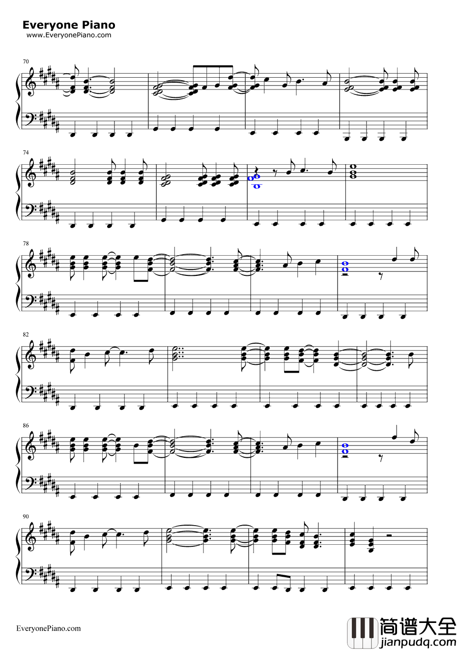 Don'tLetItBreakYourHeart钢琴谱_Coldplay