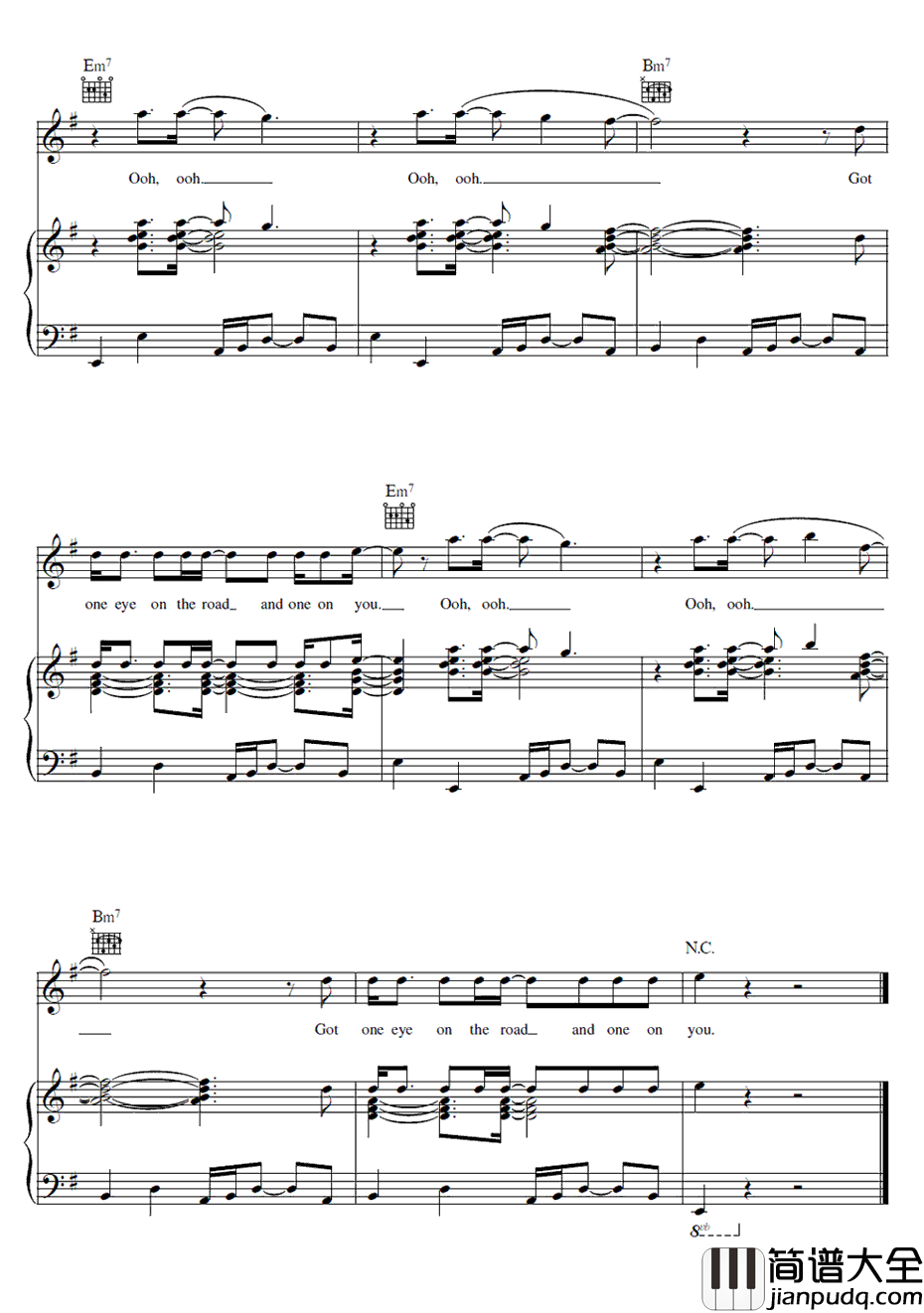 MajorMinus钢琴谱_Coldplay