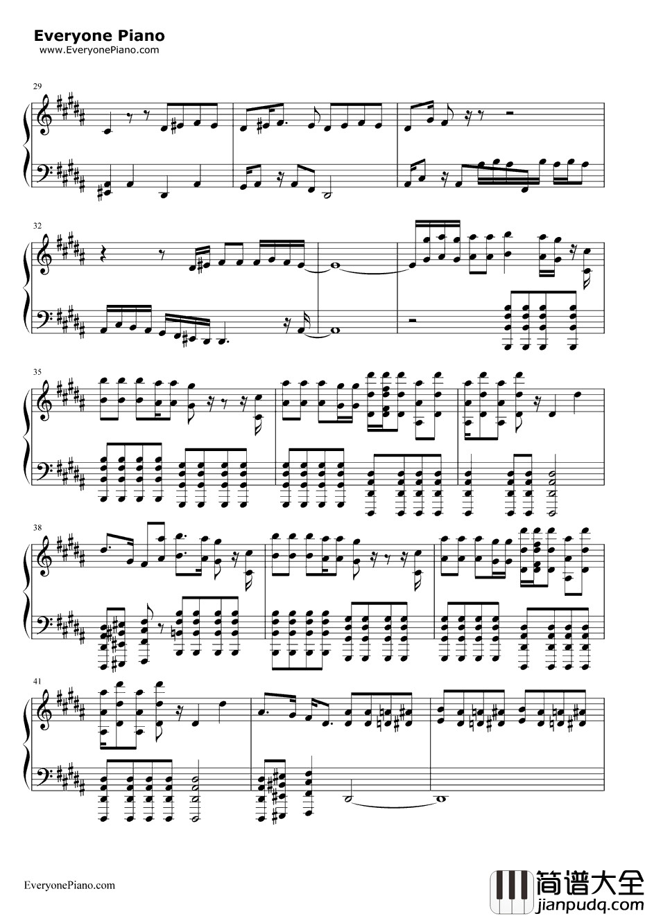 Emperor'sNewClothes钢琴谱_Panic!attheDisco