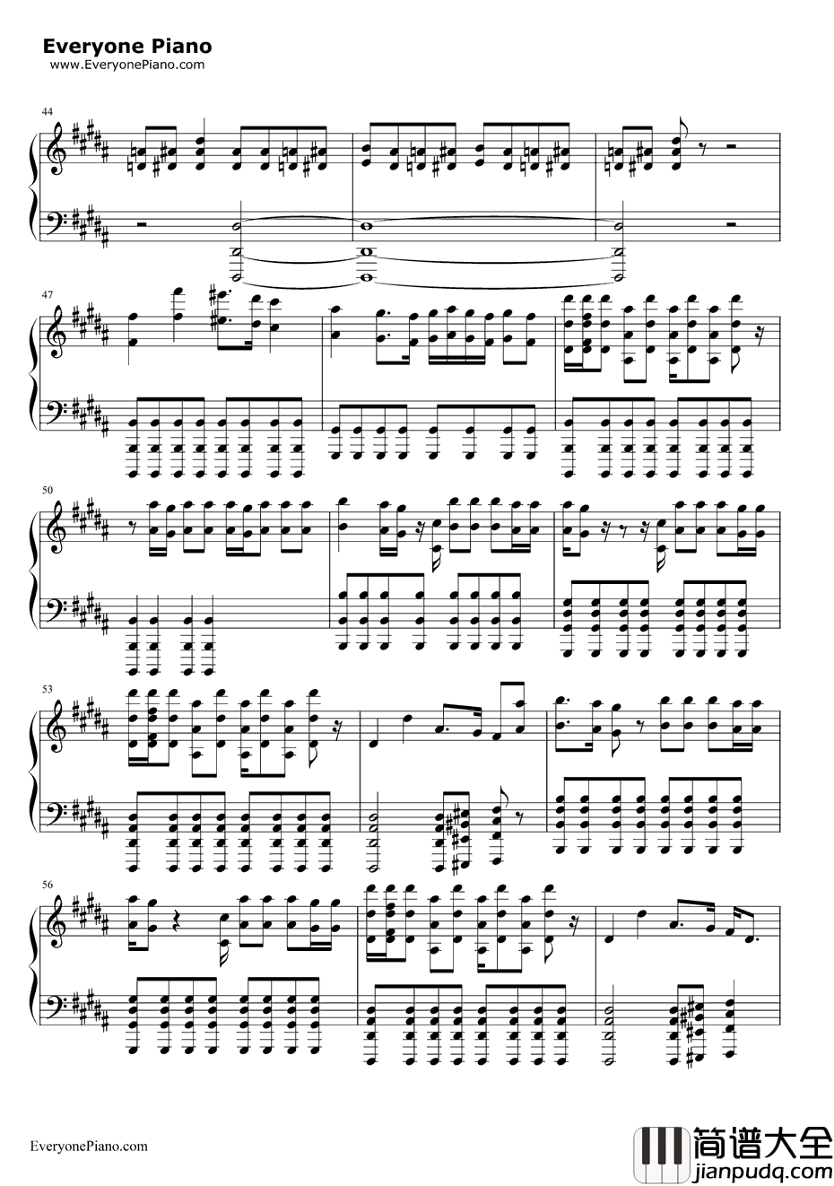 Emperor'sNewClothes钢琴谱_Panic!attheDisco