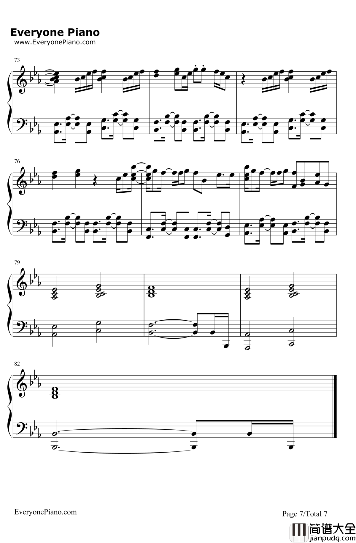 Sorry钢琴谱_JustinBieber