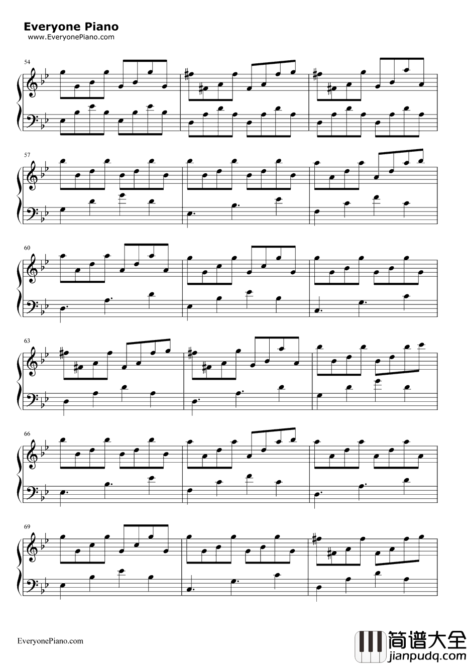 Lebenslauf钢琴谱_SteveAnthony