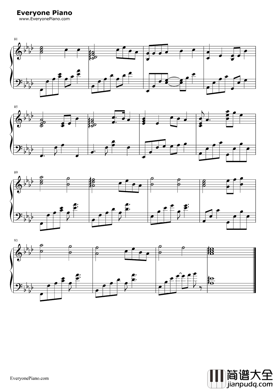 Promise钢琴谱_少女时代