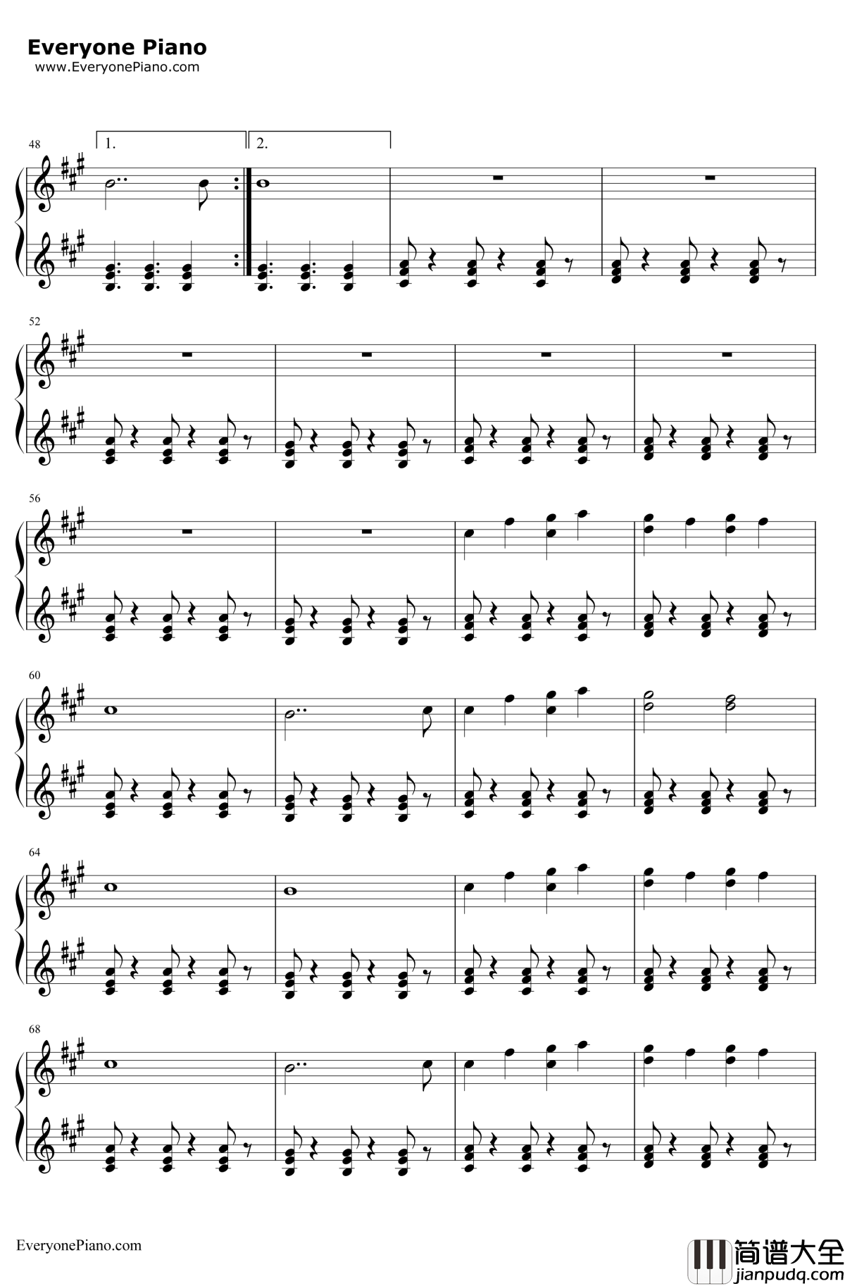 CheapThrills钢琴谱_Sia